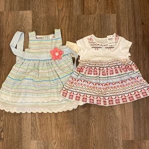 Infant Girl Bundle (12M) - Dress & Shirt